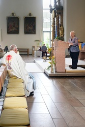 Maria Hetterich, die Sprecherin des Senioren-Forums sagt Danke